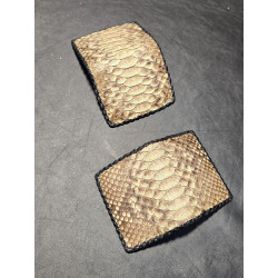 Snake Leather Card Holder Handcrafted Spain | Tabarez